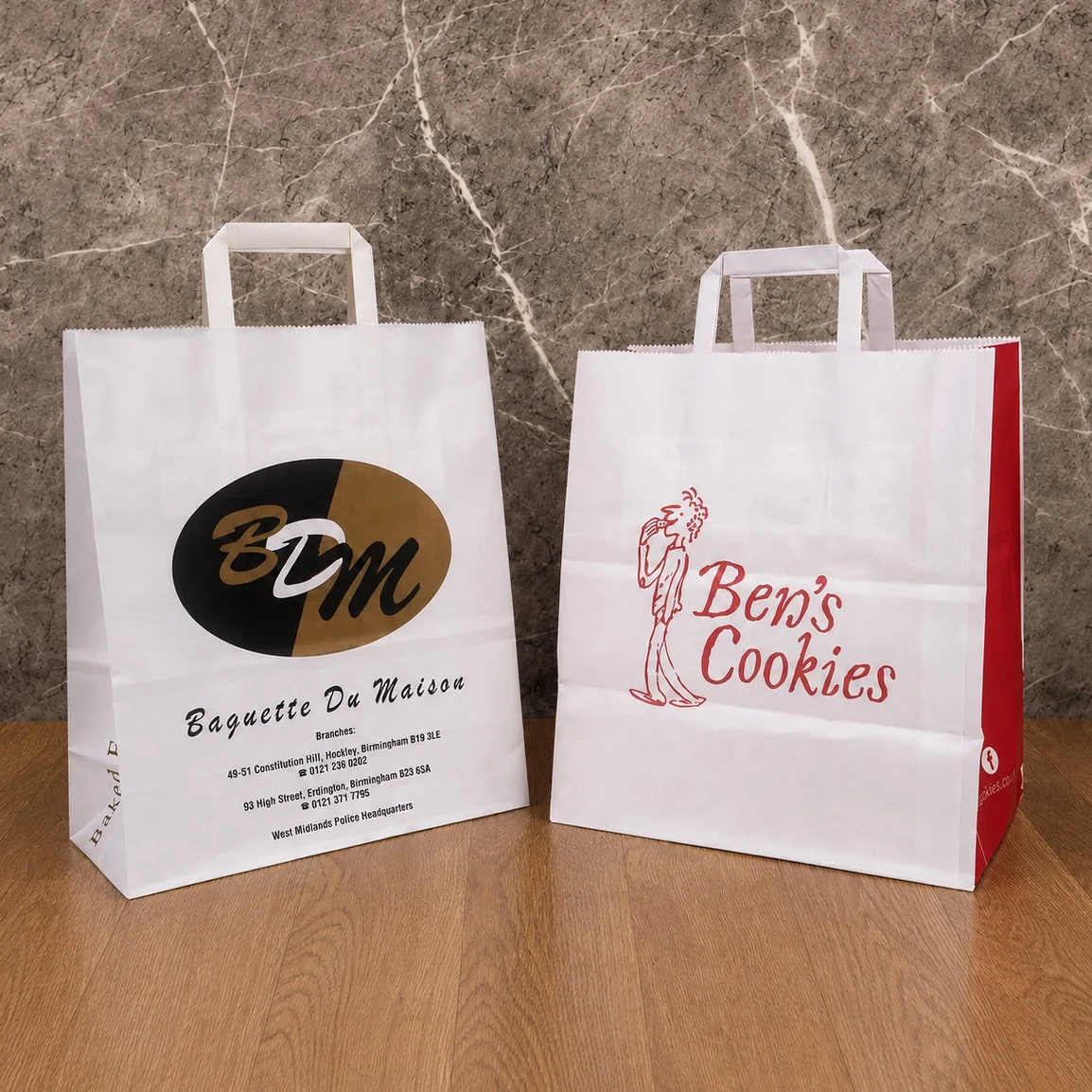 White Paper Bags