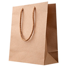Brown Kraft luxury bag