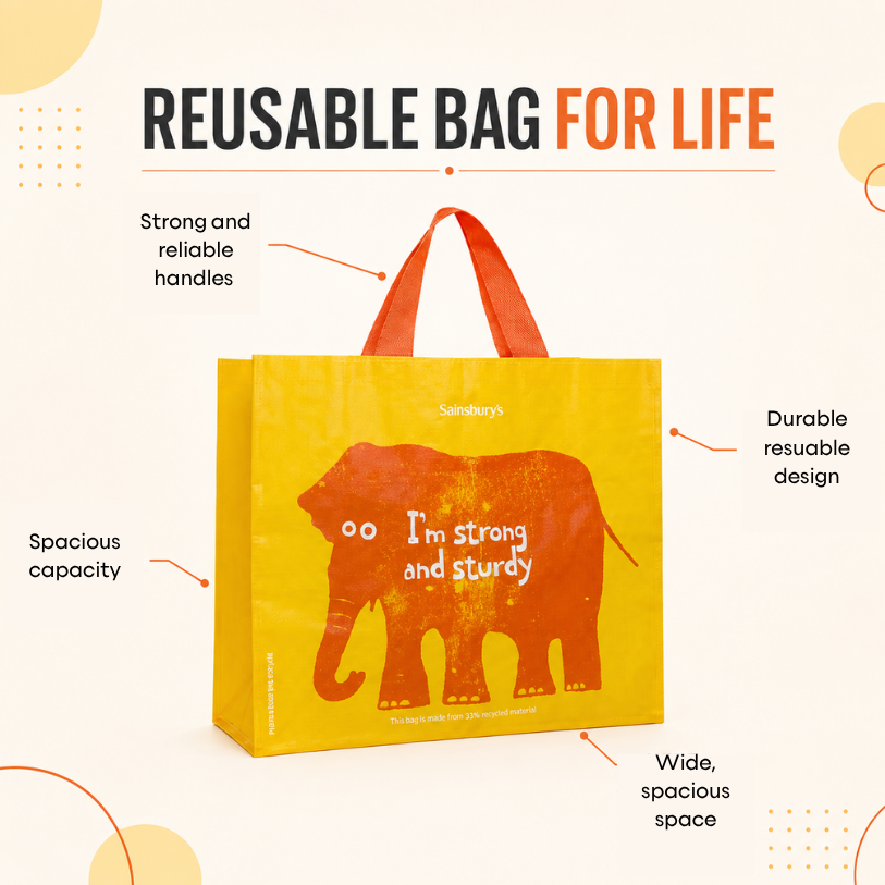 Bag for life infographic